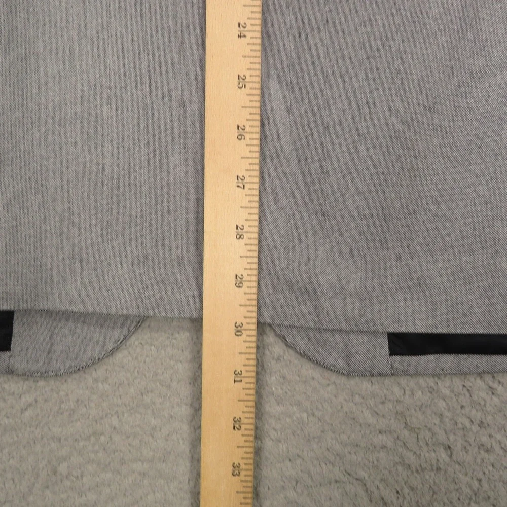 J Crew Blazer 42R Ludlow Carpini Cotton Chambray Grey Blue Sport Coat Jacket Men